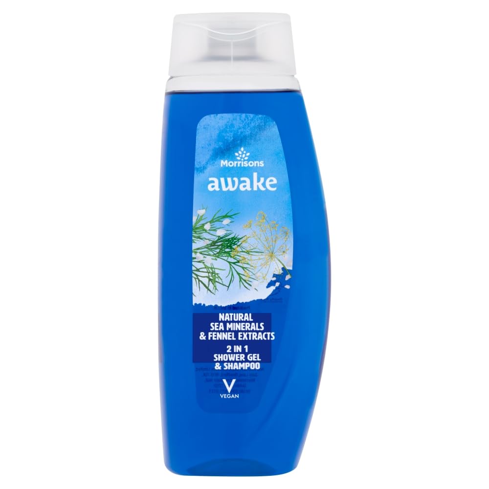 Morrisons Awake 2 in 1 Shower Gel 500ml