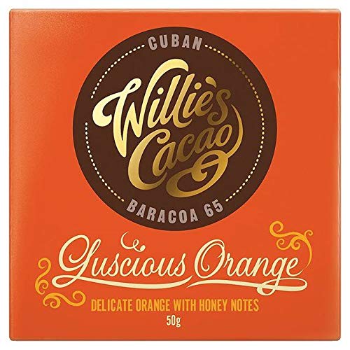 Willie's Cacao Dark Chocolate with Luscious Orange 50g