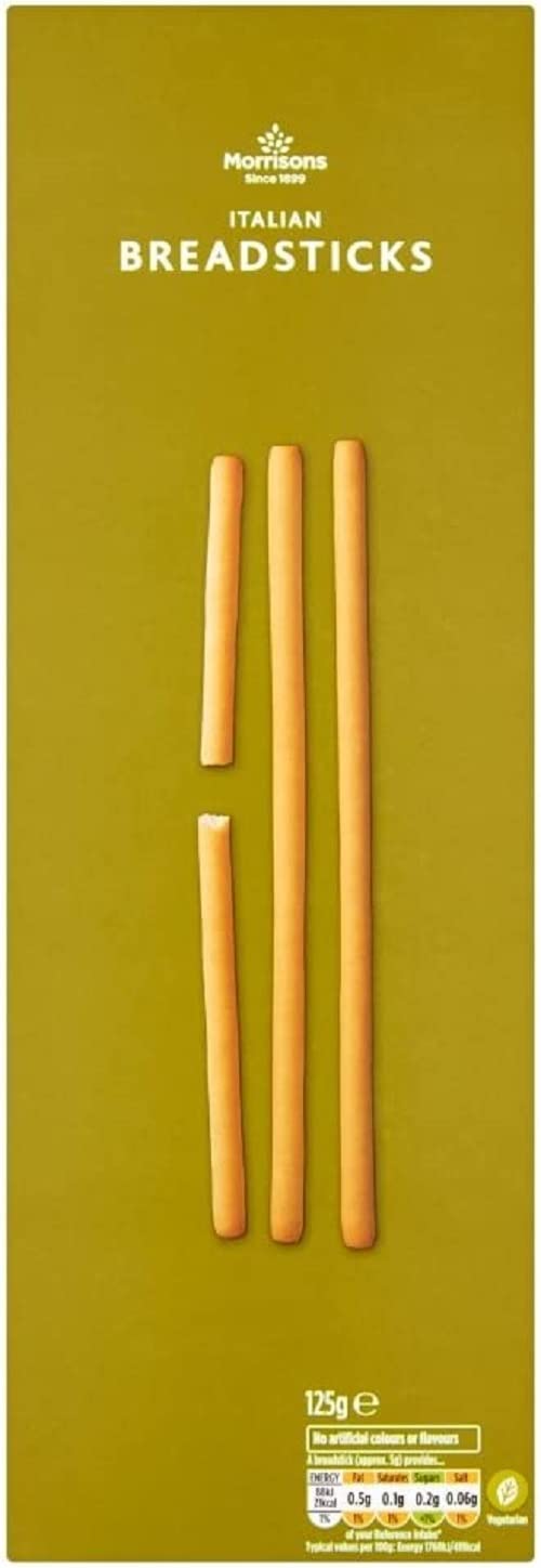 Morrisons Italian Breadsticks, 125 g