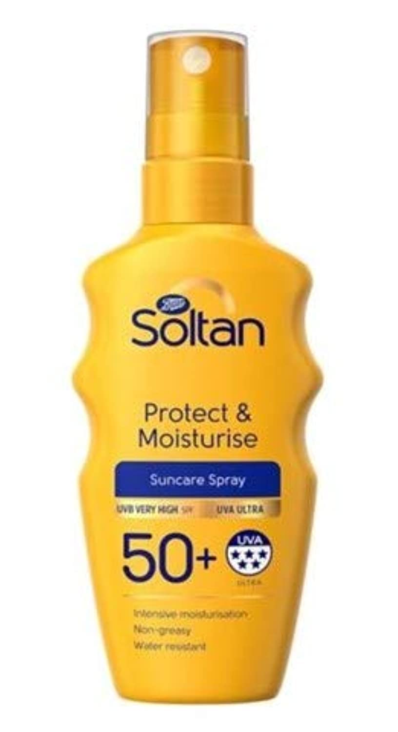 Soltan Protect & Moisturise Spray SPF50