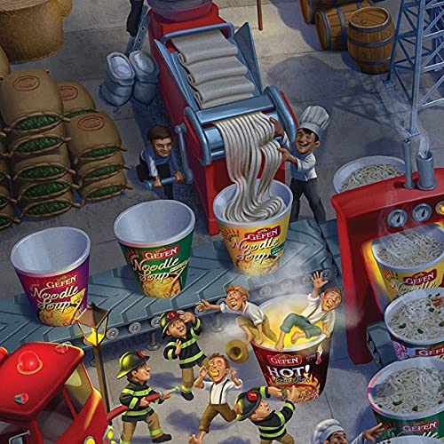 Gefen Instant Noodle Soup, Chicken Flavour, No MSG (12 Pack)