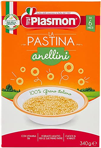 Plasmon Anellini Small Pasta (340g)