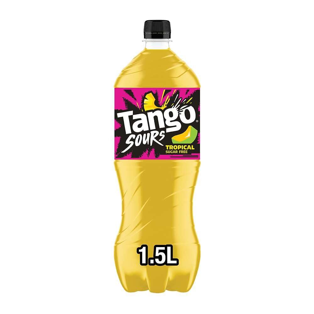 Tango Sours Tropical Sugar Free 1.5L Bottle (Pack of 1)