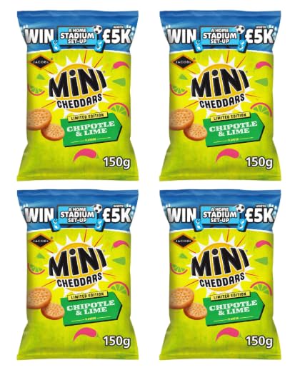 Jacobs Mini Cheddars Chipotle & Lime Flavour