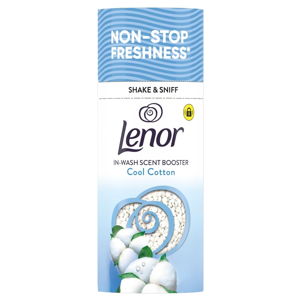 Lenor Scent Booster Beads - Cool Cotton, 155g
