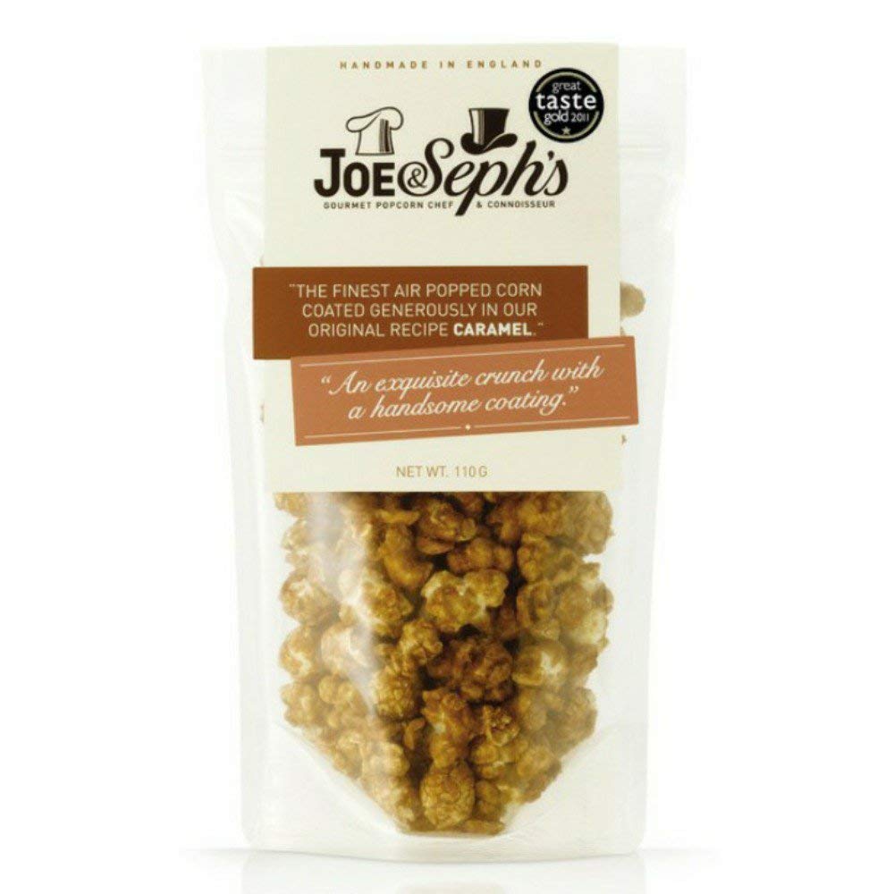Joe & Seph's Caramel & Belgian Chocolate Popcorn 80g