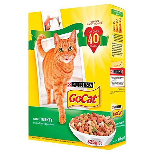 Go-Cat Complete Adult Cat with Turkey & Added Vegetables 825g