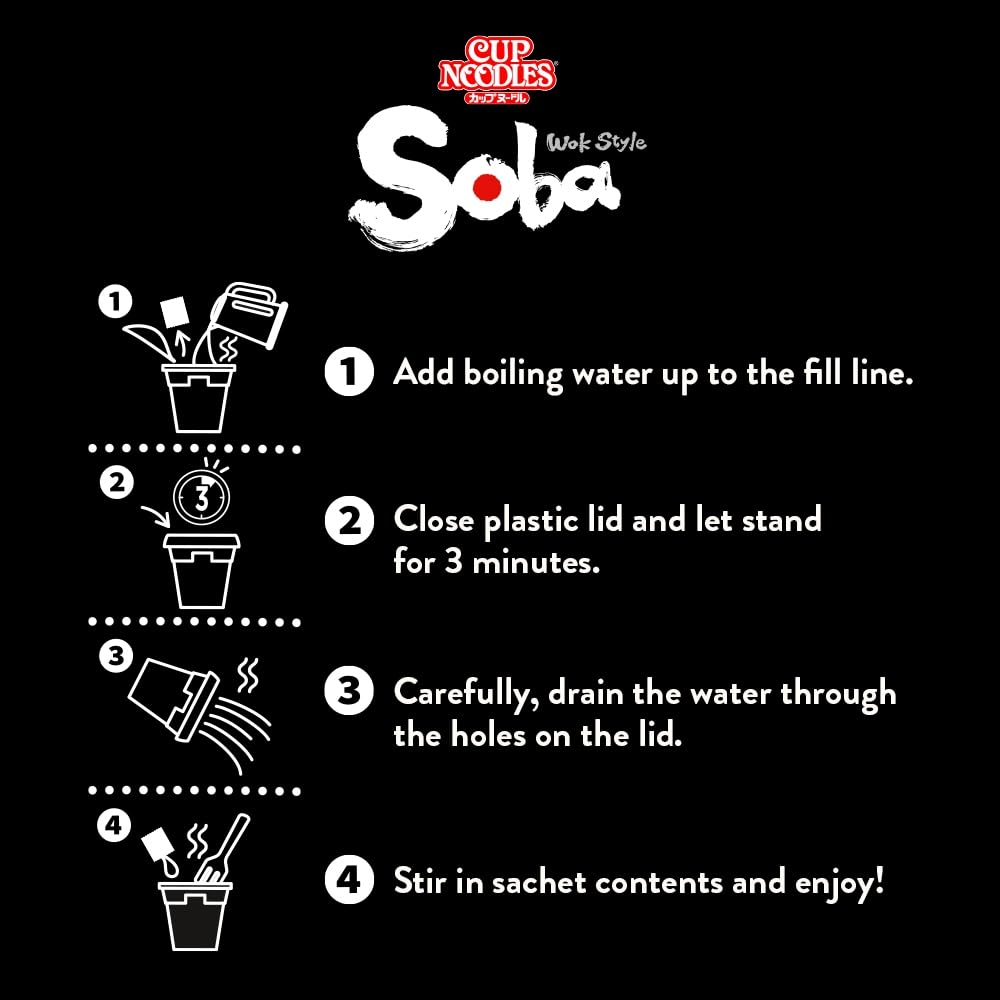 NISSIN Soba Big Noodles