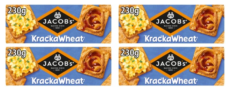 Jacob's KrackaWheat Crackers, Wheat Biscuits