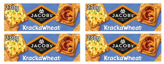 Jacob's KrackaWheat Crackers, Wheat Biscuits