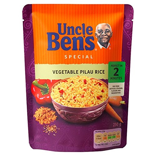 Uncle Bens Express Vegetable Pilau 250G