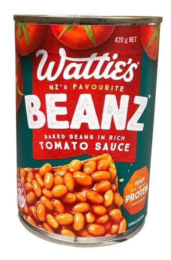 Wattie's Beanz Baked Beans in Rich Tomato Sauce, High in Protein, 420g