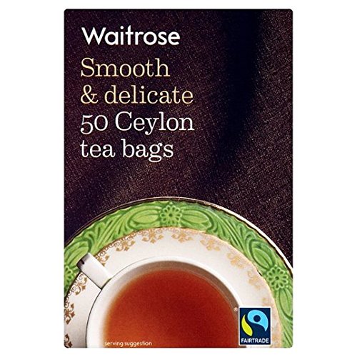 Waitrose Ceylon Tea Bags 50 per pack