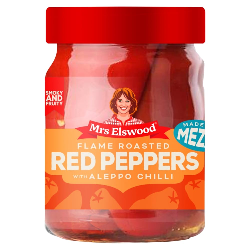 Mrs Elswood Mezze Red Peppers 330g