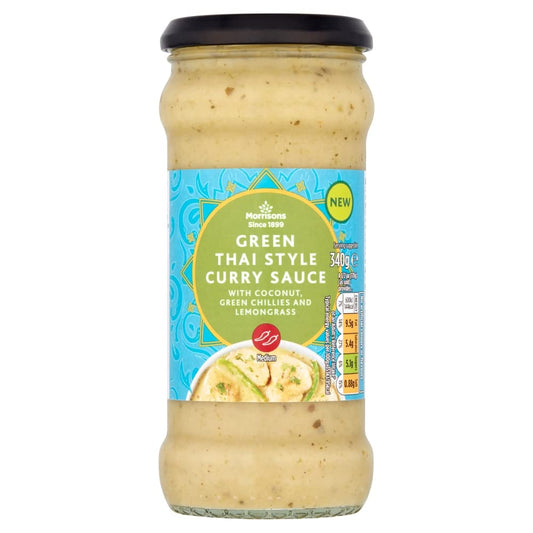 Morrisons Green Thai Cooking Sauce 340g
