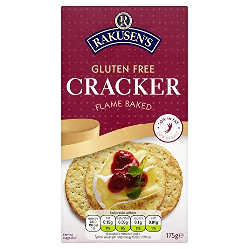 Rakusen's Gluten Free Crackers, 175g