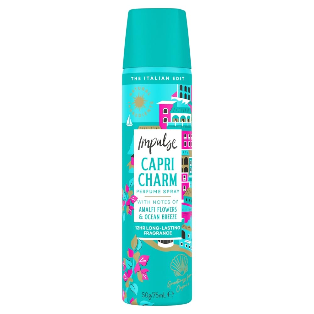 Impulse Capri Charm Body Spray 75ml
