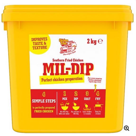 Chicken Train Mil-Dip Southern Fried Chicken 2kg