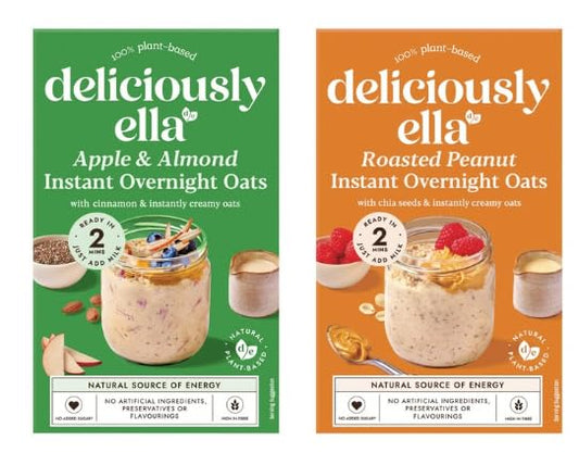 Deliciously Ella Instant Overnight Oats Variety Pack
