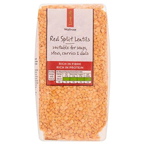 Waitrose Love Life Red Split Lentils 500g