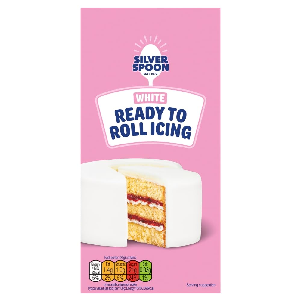 Silver Spoon Ready to Roll White Icing 500g