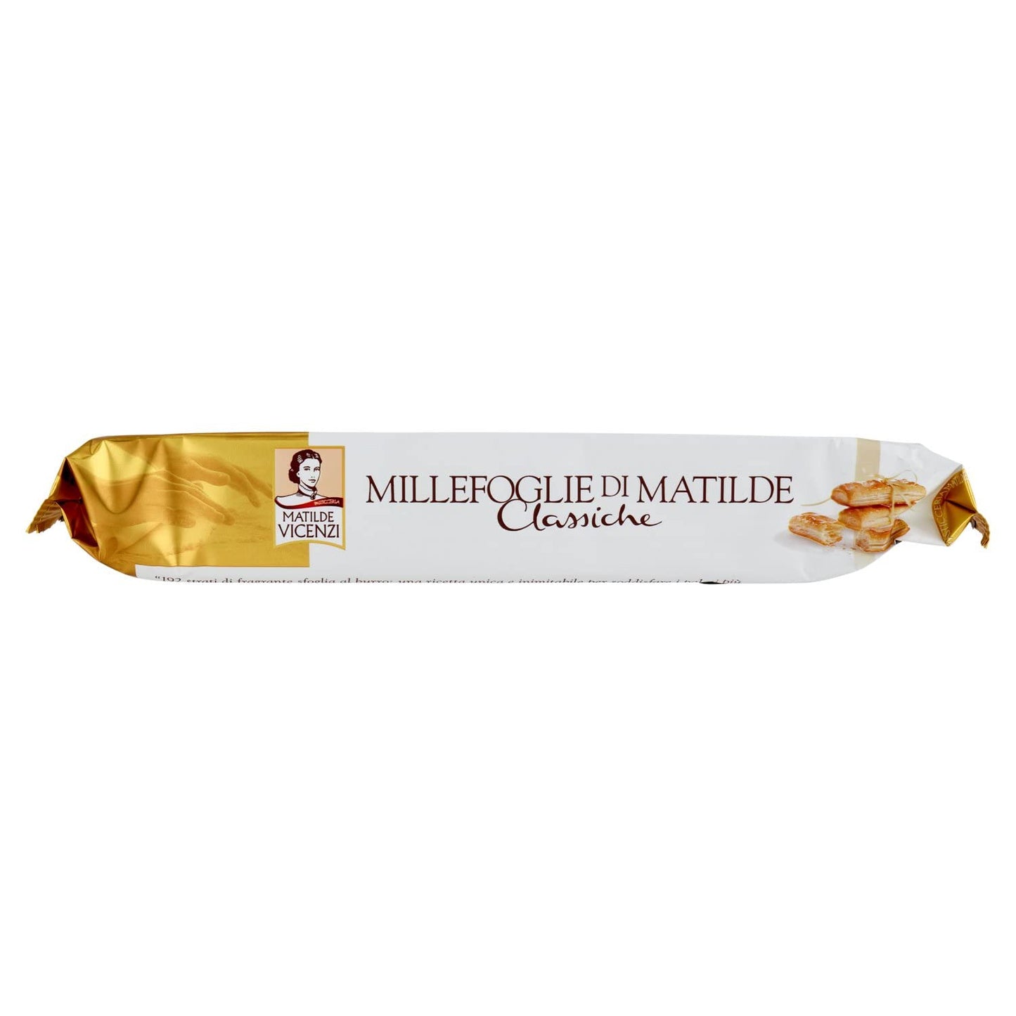 Matilde Vicenzi - Millefoglie D'Italia - Bâtonnets Feuilletés au Beurre - 125g