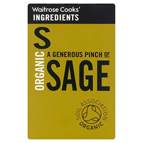 Cooks' Ingredients Organic Sage Waitrose 11g
