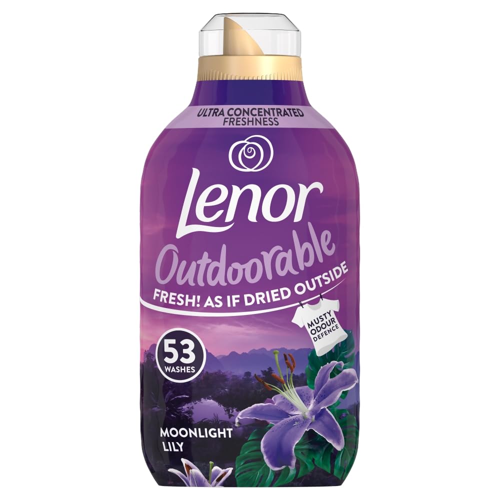 Lenor Outdoorable Fabric Conditioner - Moonlight lily, 742ml
