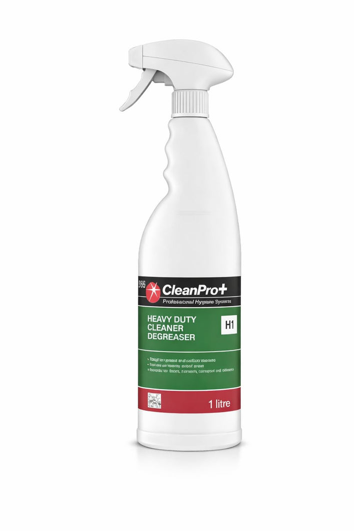 Clean Pro+ Professional Heavy Duty Cleaner Degreaser Trigger Spray - 1 Litre