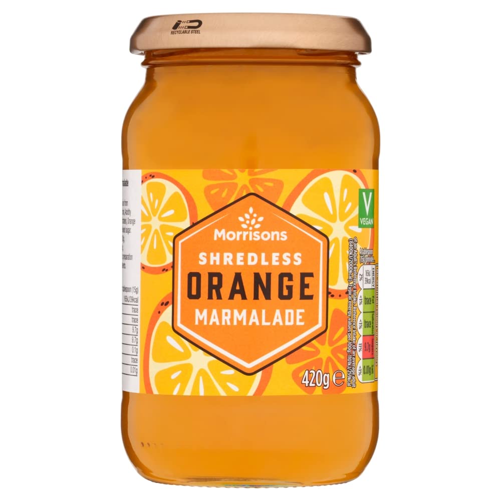 Morrisons Shredless Orange Marmalade 420g