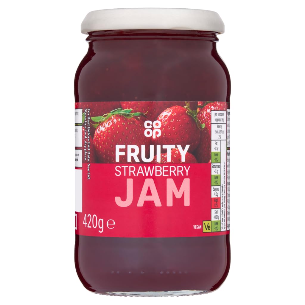 Co-op Fruity Strawberry Jam 420g