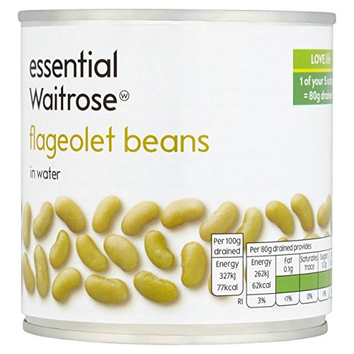 Waitrose Essential Flageolet Beans 400g