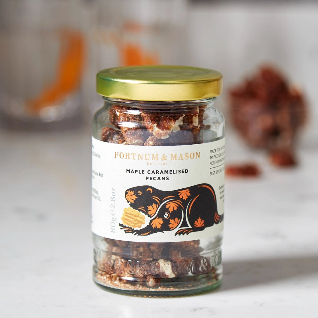 Fortnum & Mason Maple Caramelised Pecans, 80g