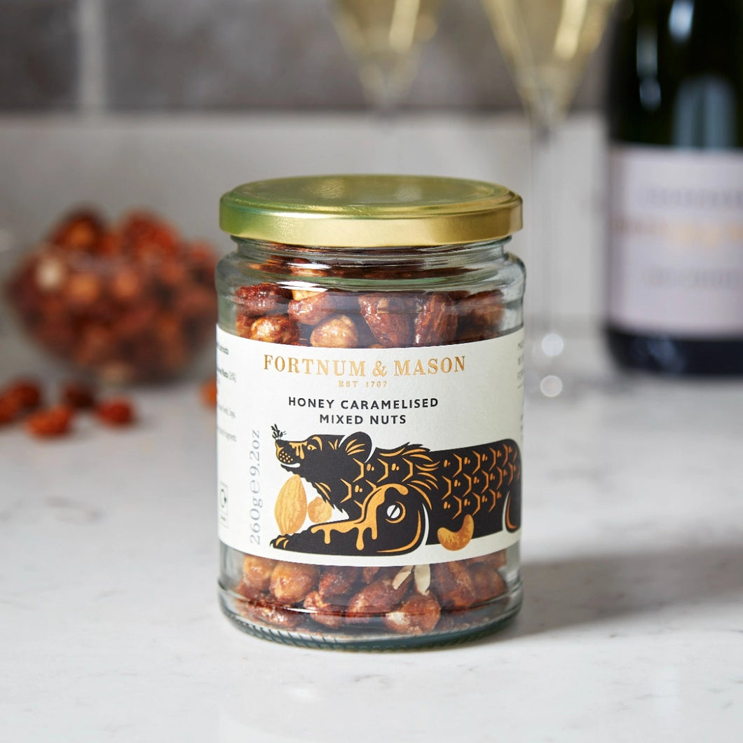 Fortnum & Mason Honey Caramelised Mixed Nuts, 260g
