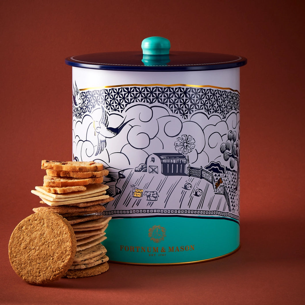 Fortnum & Mason Savoury Biscuit Selection Tin, 625g