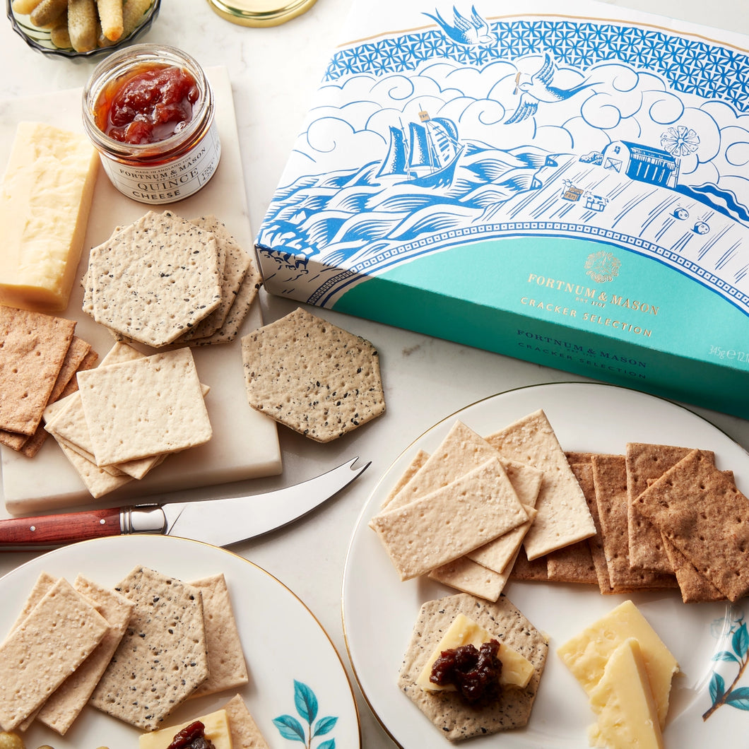 Fortnum & Mason Savoury Biscuit Selection, 345g
