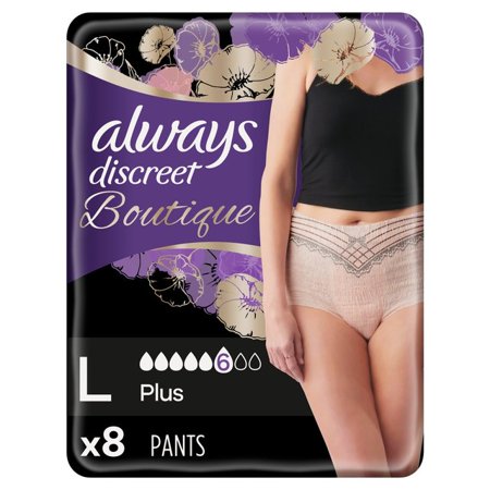 Always Discreet Boutique Pants Plus L X8