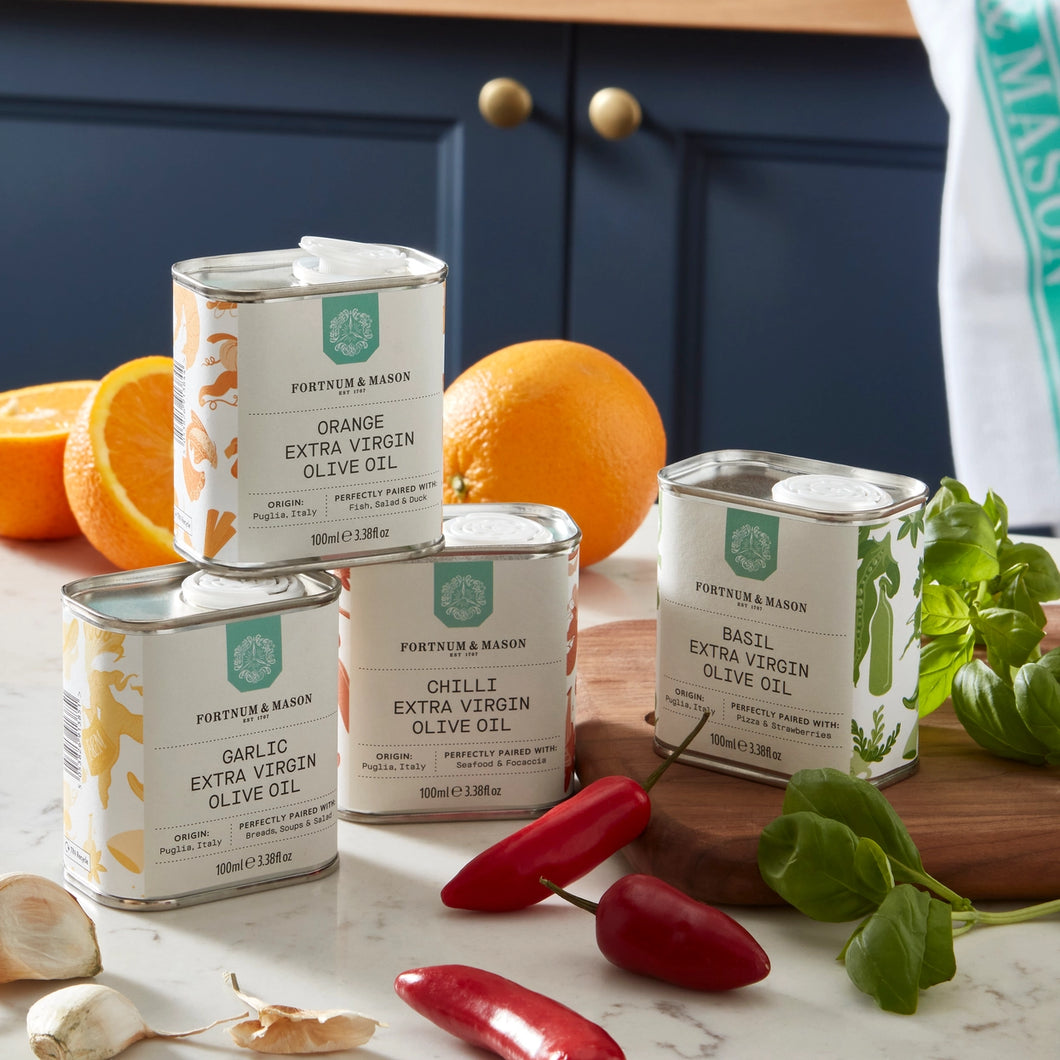 Fortnum & Mason Fortnum's Kitchen Infused Oil Selection - 4x100ml