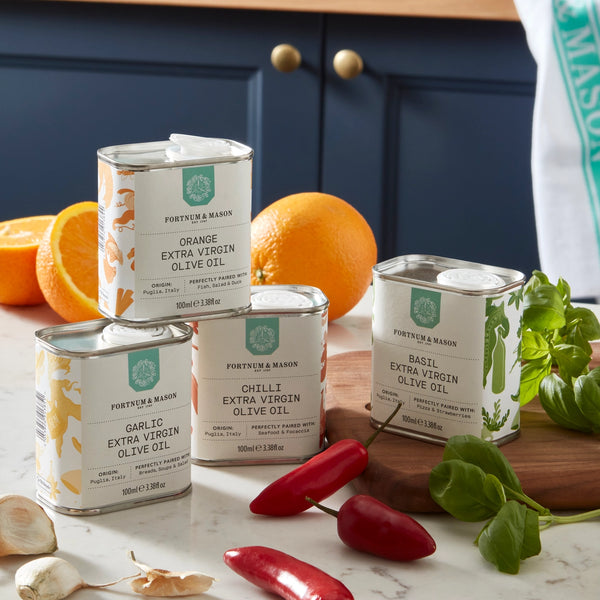 Fortnum & Mason Fortnum's Kitchen Infused Oil Selection - 4x100ml
