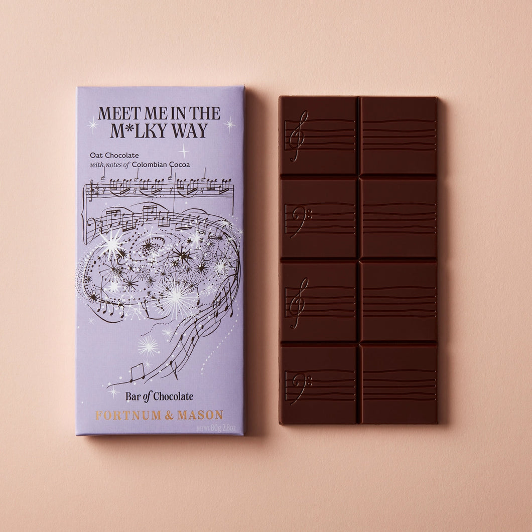 Fortnum & Mason Oat Chocolate Bar, Vegan, 80g