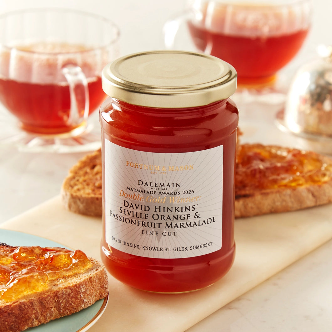 Fortnum & Mason David Hinkins’ Seville Orange & Passionfruit Marmalade, Dalemain Winner 2026, 200g