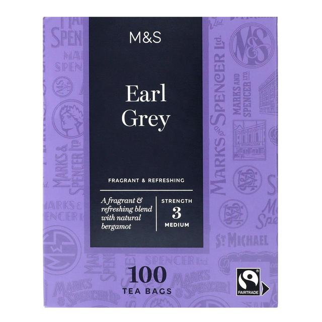 M&S Earl Grey Tea Bags, 100 Bags
