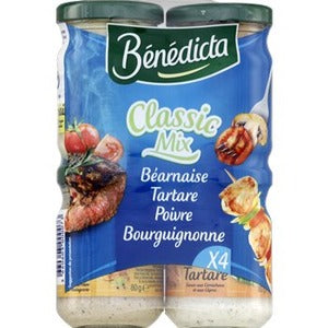 Benedicta - 4 Sauces , Bearnaise, Tartare, Poivre, Bourgignonne