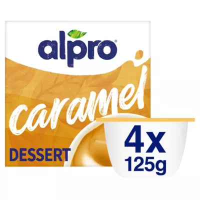 Alpro Caramel Soya Dessert 4 x 125g