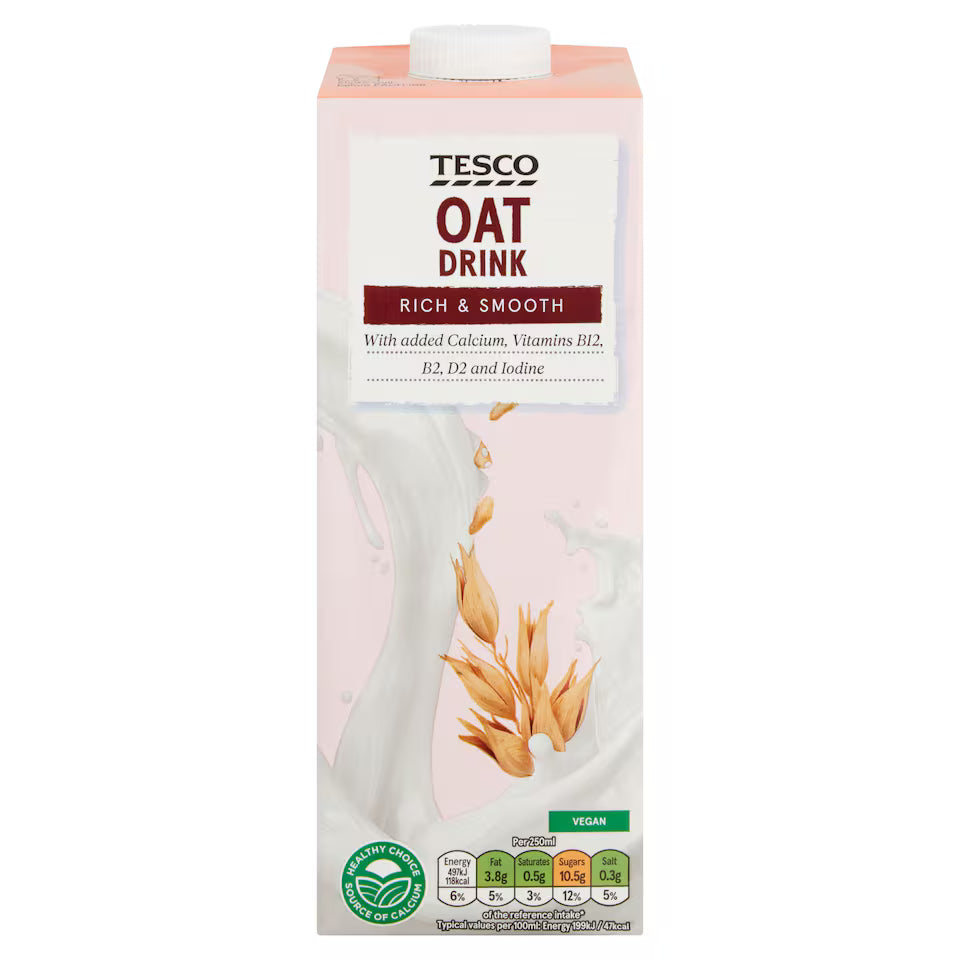 Tesco Long Life Oat Original, 1L