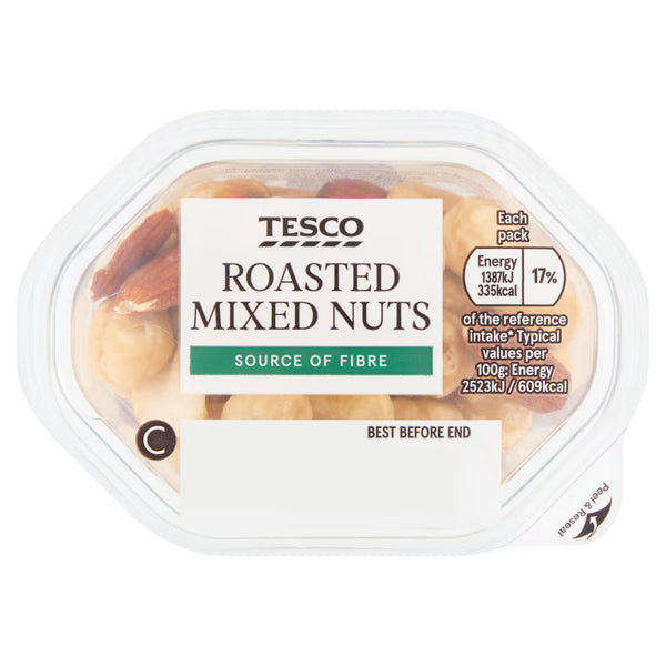 Tesco Roasted Nut Snack Pack, 55g