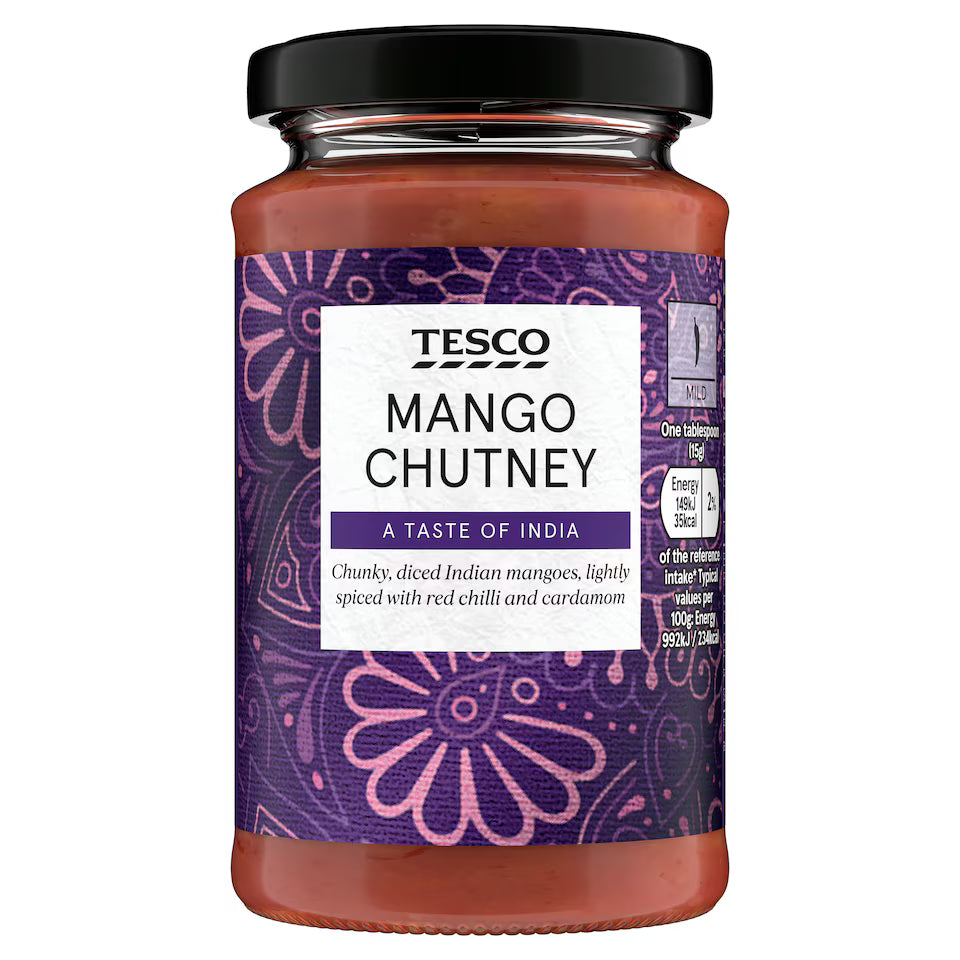 Tesco Mango Chutney, 230g