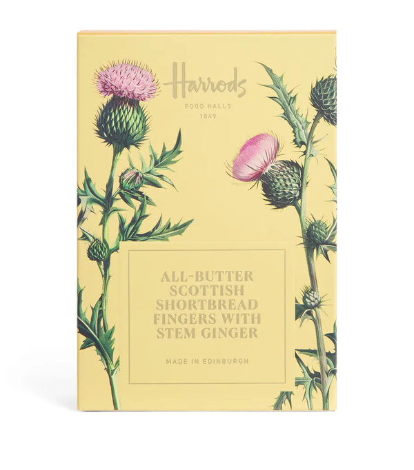 Harrods All-Butter Scottish Shortbread Fingers with Stem Ginger - 170g
