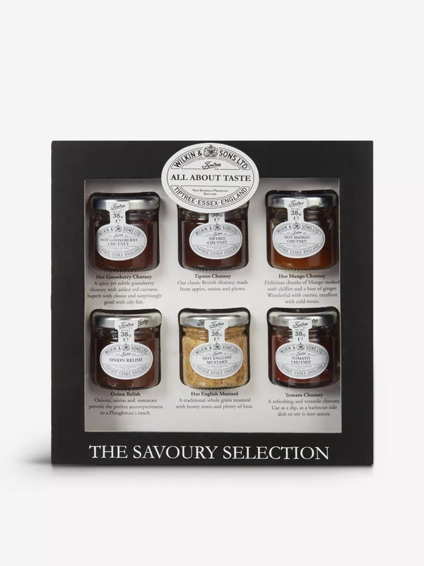 TIPTREE Savoury preserve selection box of six, 38g