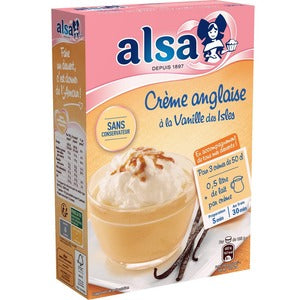 Alsa Crème Anglaise Vanille des Isles 3 Doses 300g